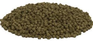 CrystalClear Koi & Pond Fish Food - Wheat Germ - 3.0mm Pellet Size - 4.4 Pound Bucket