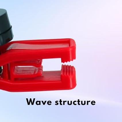 Magnetic Seaweed Feeding Clips Automatic Fish Feeder Saltwater Aquarium Tank Accessories Algae Magnet Sea Veggie Feeder for Fish and Aquatic Pets up to 0.6-inch Glass (red)