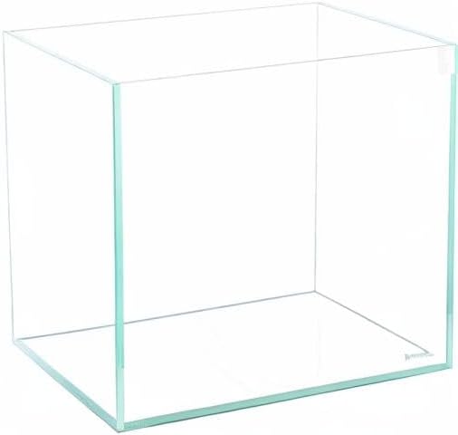 Ultra Clear Rimless Aquarium Tank 6-60 gallons Low Iron Glass (7Gal - Top Glass Canopy)