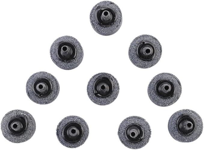 Air Stone Cylinder Bubble Diffuser Airstones for Aquarium 0.8/0.9inch Diffuser Release Tool for Nano Air Pumps Small Buckets and Fish Tanks
