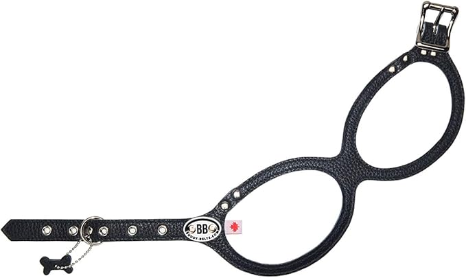 BUDDY BELT Harness Pebble Grain Black - Premium Edition (6)