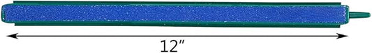 JIH Fish Tank Air Bubble 2-Piece,Release Mineral Air Stone Bar for Aquarium (12 inch 2 Pcs)