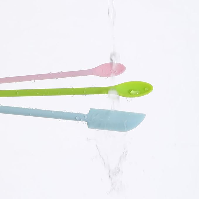 4Pcs Reptile Feeding Spoon Crested Gecko Food Mixing Spoon fit Lizard Gargoyle Bearded Dragon