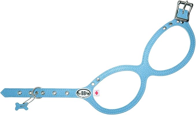 BUDDY BELT Harness Pebble Grain Blue - Premium Edition (2)