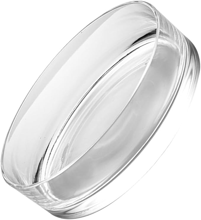 Fish Bowls for Centerpieces, Glass Bowl Decorative Width 7.9", Height 3.1", Lotus Flower, Succulent, Round Glass Vase for Wedding Party Event, Home Office Decor