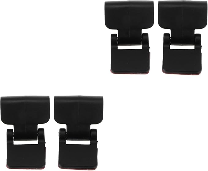 Balacoo 8 Pack Aquarium Lid Clips: Plastic Terrarium Lock, Reptile Terrarium Clips - Turtle Tanks Lock Buckle for Living Box, Fish Tank Cover - 1.96 × 1.18 inch