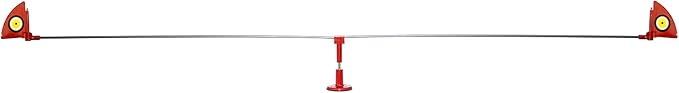 Bird B Gone - Repeller 360 - Spinning Bird Deterrent With Scare Eye Flags - Deters Seagulls and Other Birds From Landing - Durable Windproof Design - For Boats, Docks, Lights - Easy Installation - 6ft