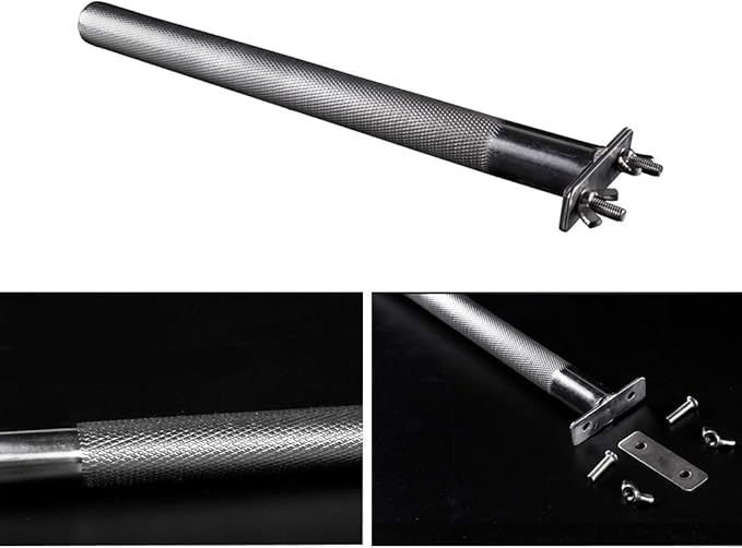 Bird Perch Stainless Steel Stand Parrot Rod Grinding Claws Trimming Beak Nails Grinding Stick Exercise Platform for Parakeet Cockatiel Conure African Grey Macaw Finch Bird Cage Accessories (XL)