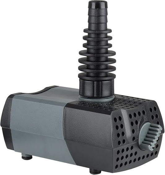 OYO WATER Pond Pumps Submersible Outdoor,185GPH Water Fountain Pump with Fountain Kits for Small Ponds