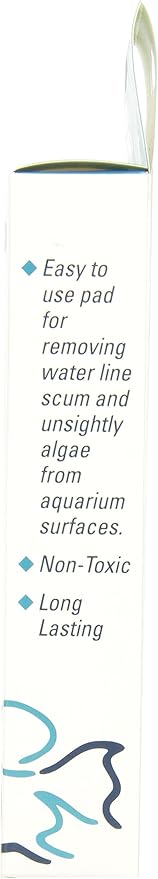 Lifegard Aquatics 4-Inch by 6-Inch White Algae Pad