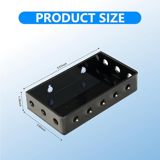 Aquarium Filter Baffle with Suction Cup, ABS Fish Tank Filter Flow Controller, Square Slow Flow Fish Tank Accessory for Betta Fish Shrimp Tanks