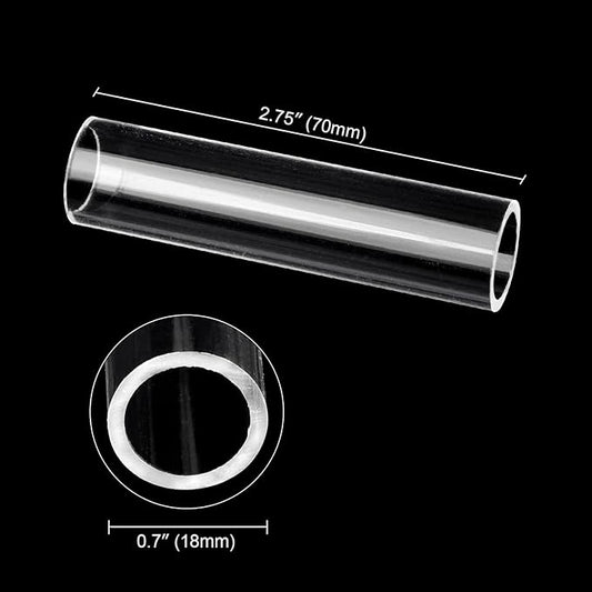 WEAVERBIRD 3-Tube Fish Shrimp Feeder - Acrylic Transparent Breeding Tube & Shelter for Aquarium Fish Tank Decorations