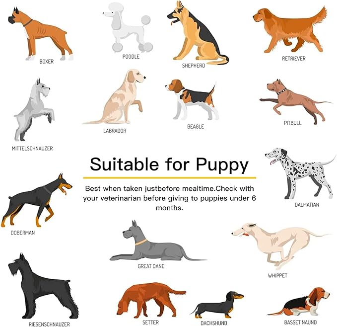 Advanced Calming Chews for Dogs - 120 Count Lamb Flavored Soft Chews for Anxiety, Stress & Barking Relief - All Ages & Sizes