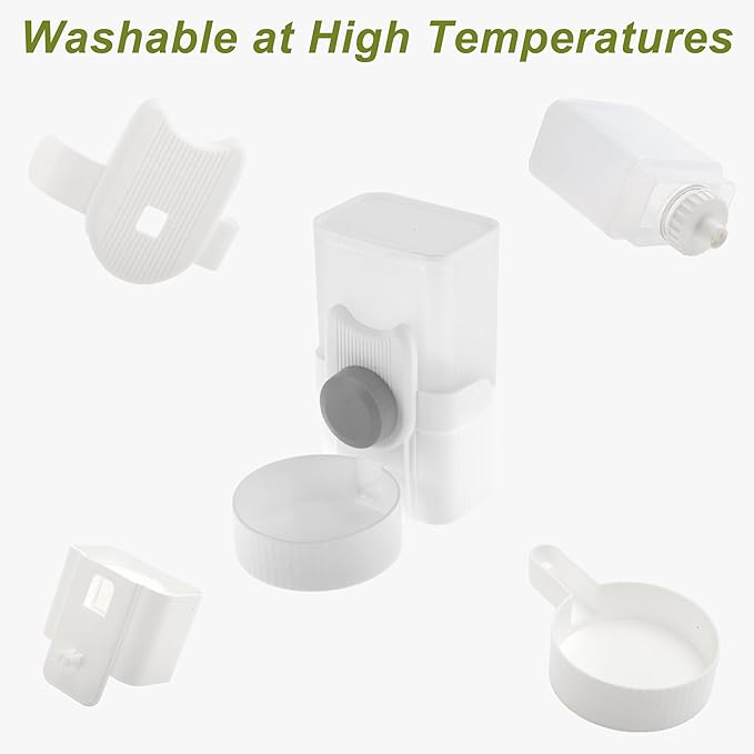 Rabbit Water Bottle, 35oz Large Capacity, Hanging Automatic Food Dispenser, for Small Animals Guinea Pig Ferret Cage Accessories Gray