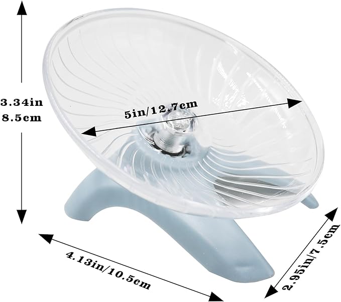 Hermit Crabs Wheel Toy, Hamster Running Wheel Toys, Small Animals Cage Accessory, Tank Accessory, Suitable for Hermit Crab Hamster Rat