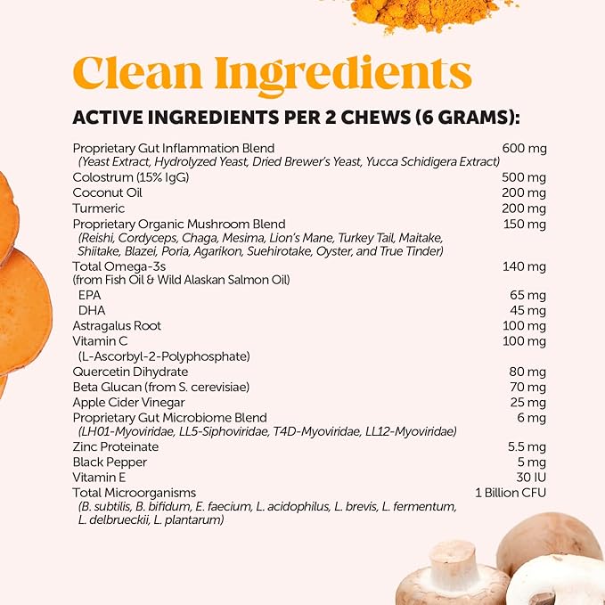 Dog Allergy Itch Relief - Maximum Strength Itch Supplement with Probiotics for Dogs - Immune Support & Skin Relief for Seasonal Allergies - Natural Itchy Skin Paw Relief - (Chicken, 90 Ct)