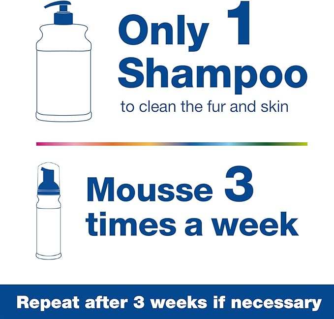 Douxo S3 Pyo Shampoo, Contains 3% Chlorhexidine & 0.5% Ophytrium, Antiseptic & Hydrating, For Bacterial or Yeast Skin Infections, For Dogs and Cats, 6.7 fl. oz. (200mL)