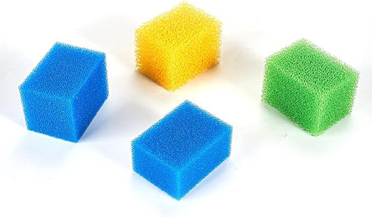 Fish Tank Filter Sponges, 3 Coarse Grades, Aquarium Filter Foams for TC-3000C Internal Filter(TC3000C-S)