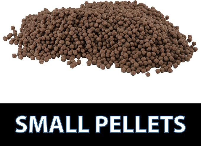 CrystalClear Platinum Fish Food, Premium Floating Pellets for Koi & Goldfish – Boost Growth, Color, and Wellness in Backyard Ponds & Water Gardens, 3mm Pellets, 2.2 Pounds