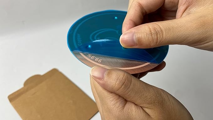 99.99% Pure Copper Bird Cleaning Disk, 0.6mm Reinforced, 3-Point Supported, Fits All Outdoor Bird Baths/Bowls, Year-Round Physical Water Purification