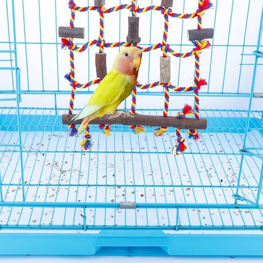 100 Pcs Large Size Bird Cage Liner Papers, Non-Woven Bird Cage Liners, Precut Absorbent Pet Cages Cushion (22.8 inch x 10.6 inch)