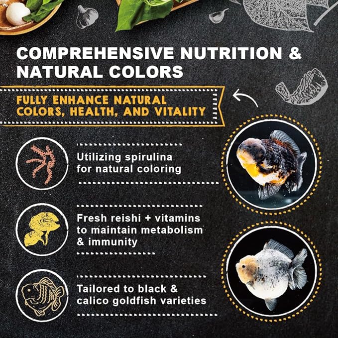 Ultra Fresh Apex Goldfish Growth Crisps, Premium All Natural Ingredients Goldfish Fish Food, Slow Sinking, 4.23 oz