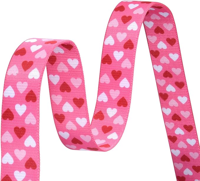 Dog Collar - Adjustable Heart Dog Collar - Love Theme - Perfect for Small Medium Large Dogs(Pink Heart,XS)