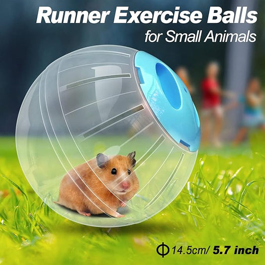Hamster Wheel,Super Silent Hamster Exercise Wheels,Adjustable Stand Hamsters Exercise Wheels,Quiet Running Wheels,7 inch Rat Wheel for Hamsters Mice Or Other Small Animals (7 in Blue)