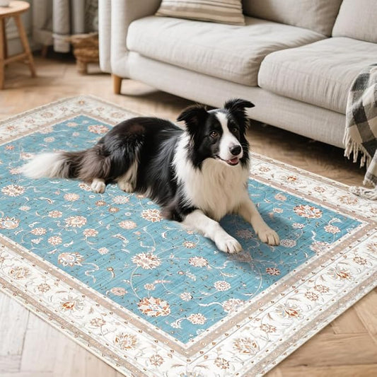 Washable Pee Pads for Dogs, 2 Pack Reusable Puppy Training Pads 32"x48" Super Absorbent Dog Pee Pad Waterproof Dog Training Pads, Non-Slip Potty Pads, Whelping Pads