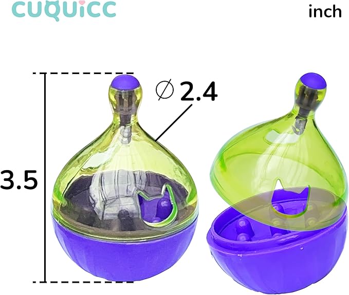 Rat Puzzle Foraging Toy, Interactive Toys for Rat Guinea Pig Rabbit and Small Animal,Rat Enrichment and Sniffing Toy, Treat Dispensing Slow Toy for Rat cage Accessories 1pc