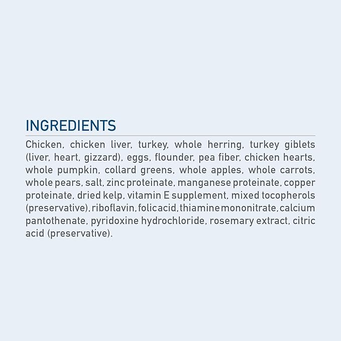 ORIJEN Grain Free High Protein Freeze Dried Dog Food & Topper Original Recipe 6oz Bag