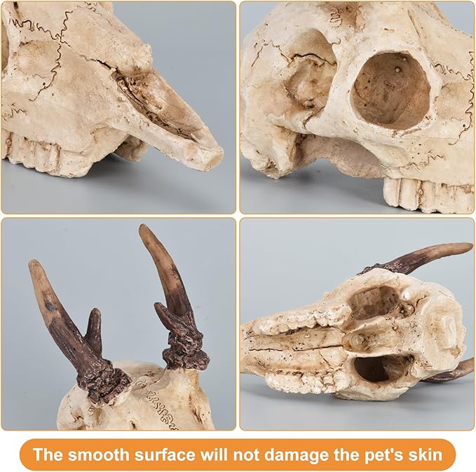 Gecko Tank Accessories Bearded Dragon Cage Accessory Reptile Climbing Decorative for Leopard Geckos,Bearded Dragons,Snakes,Fish 4inch