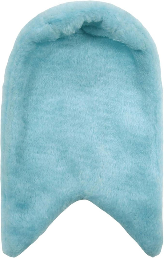 SIMENA Bird Blanket for Cage, Corner Fleece Bed for Birds, Cozy Bird Warmer, Parrot House for Cage, Cuddle Nest Hanging Toy for Lovebirds Parakeet (Blue, Medium)