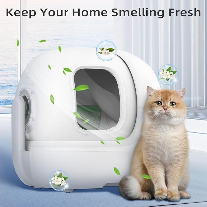 Smelling Fresh with N50-2.0 Odor Eliminator Exclusive for Pura Max Automatic Self-Cleaning Cat Litter Box - Cat Toilet Odor Control, Deodorant Aromatherapy Paste (6 Packs)
