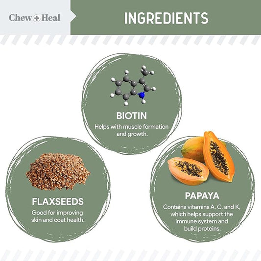 All in 1 Dog Vitamins and Supplements, 120 Soft Chew Multivitamins with Glucosamine, Probiotics, Omega Fish Oil -for Skin, Coat, Hip, Joint & Gut Health -Senior, Puppy, Large & Small Dogs