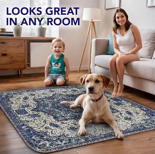 Washable Pee Pads for Dogs - Super Absorbent Reusable Puppy Training Pads - 100% Waterproof, Leak-Proof & Non-Slip Whelping Pads for Pet Housebreaking