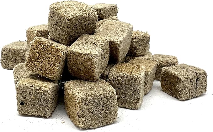 Freeze Dried Tubifex Cubes 1 oz, Fish Food for Freshwater and Marine Aquarium Fish