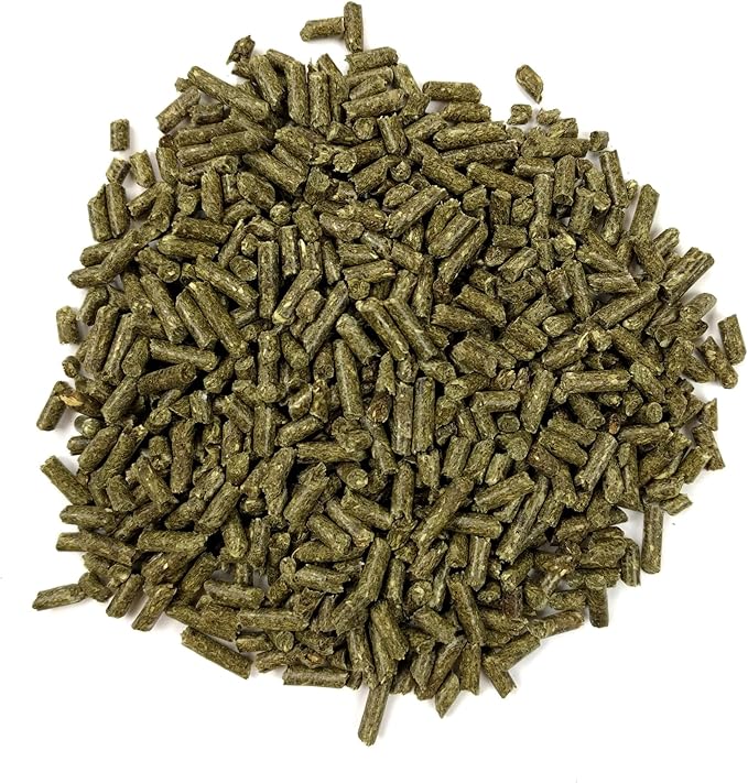 Oxbow Essentials Chinchilla Food, Made Alfalfa, Vitamin & Mineral Rich Food for Chinchillas, Small Animal Pet Pellets, Made in USA, High Fiber, 25 lb Bulk Bag