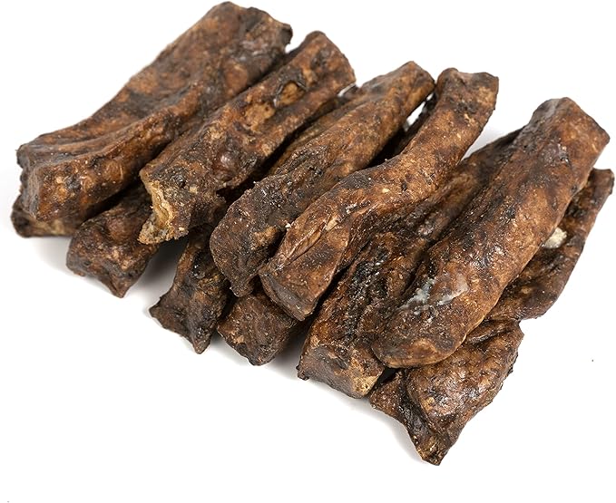 BRUTUS & BARNABY Dehydrated Lung Dog & Cat Treats, 10oz – USA Organ Meat Stick (Beef & Turkey Lung, Liver), High Protein Pet Snack