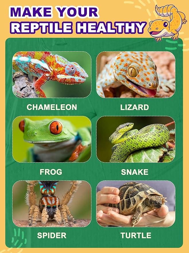 Heat Lamp Bulb, 125 Watt Pack of 2 Full Spectrum UVA UVB Reptile Heat Bulb, Basking Spot Light, Simulate Natural Sun Light for Reptile and Amphibian, Pack of 2