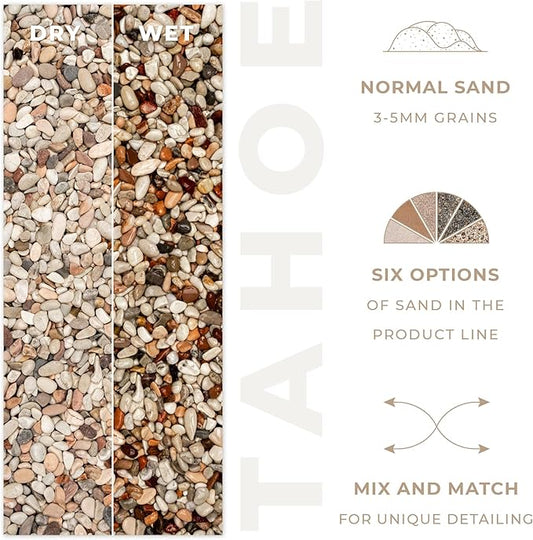 Ultum Nature Systems Controsand Tahoe Aquarium Sand (3L) - Freshwater Tank Substrate for Live Shrimp & Planted Aquariums