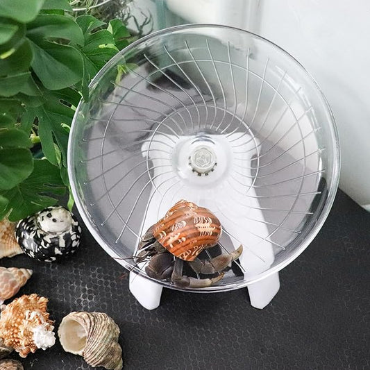 Hermit Crabs Wheel Toy, Hamster Running Wheel Toys, Small Animals Cage Accessory, Tank Accessory, Suitable for Hermit Crab Hamster Rat