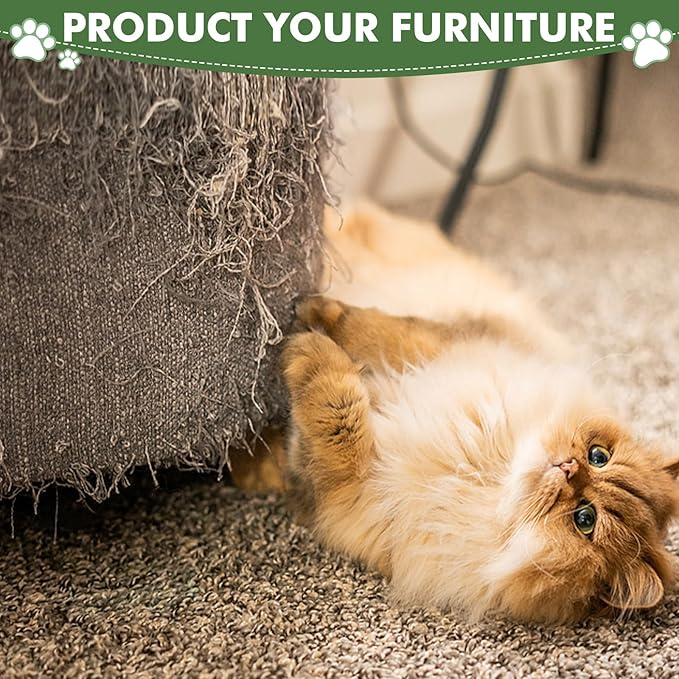 Palm Tree Cat Scratching Post, 36'' Cat Scratcher Post with Natural Sisal Rope, 3 Interactive Balls and Curved Design Scratching Posts for Indoor Cats Adults and Kittens, Multi-Combinable (Style B)