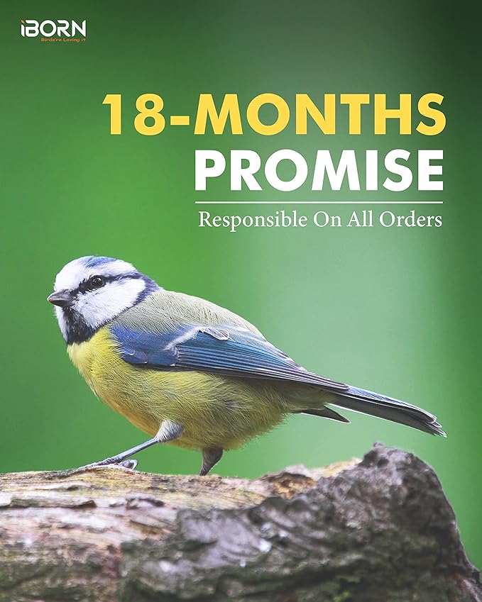 iBorn Metal Bird Feeders Brushed Copper Wild Bird Feeder for Outdoors Hanging All Metal Brushed Copper Finishing 14 Inch 6 Port,Pack of 2