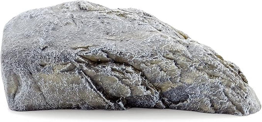 JIHAQUA Reptile Rock Reptile Hide Cave Hideout Terrarium Habitat Decor Ornament Shelter (Style B)