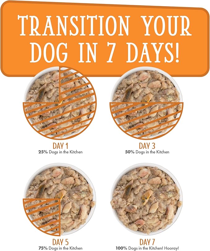 Weruva Dogs in The Kitchen, Goldie Lox with Chicken & Wild-Caught Salmon Au Jus Dog Food, 10oz Can (Pack of 12)