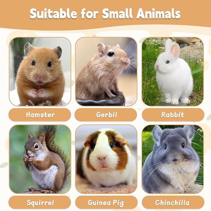 Hamiledyi 12 PCS Chinchilla Chew Toys Lava Blocks Hamster Chew Toys for Teeth Grinding Square Stone Mineral Calcium Stone for Bunny Rabbit Hamster Chinchillas Squirrel and Other Small Animals
