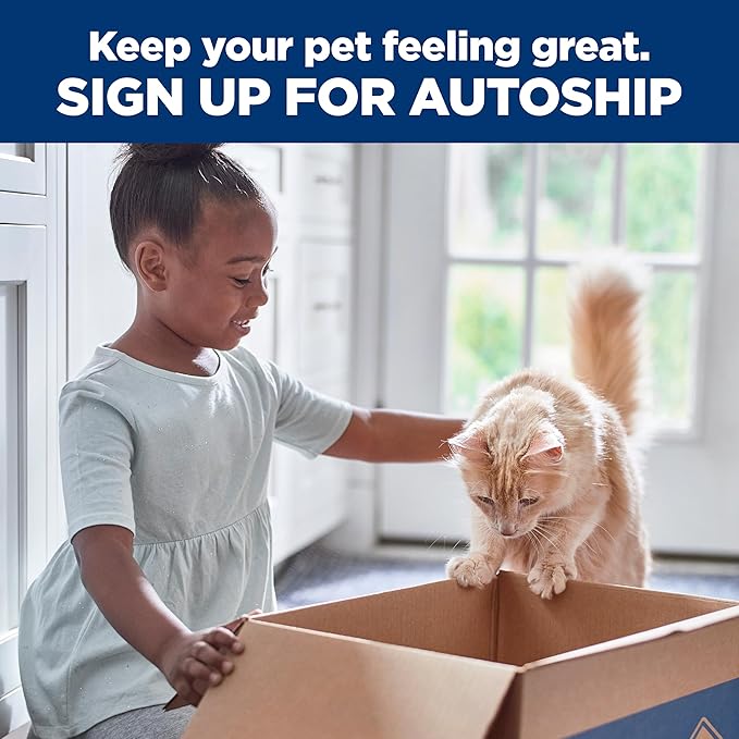 Hill's Science Diet Kitten, Kitten Premium Nutrition, Wet Cat Food, Chicken & Vegetables Stew, 2.8 oz Pouch, Case of 24