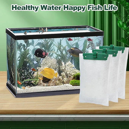 8 Count Medium Filter Cartridges Compatible with Tetra Whisper Bio-Bag Filters Medium Replacement Filter Cartridges for Whisper ReptoFilter and 10i IQ10 PF10 Power Filters -Ready to Use