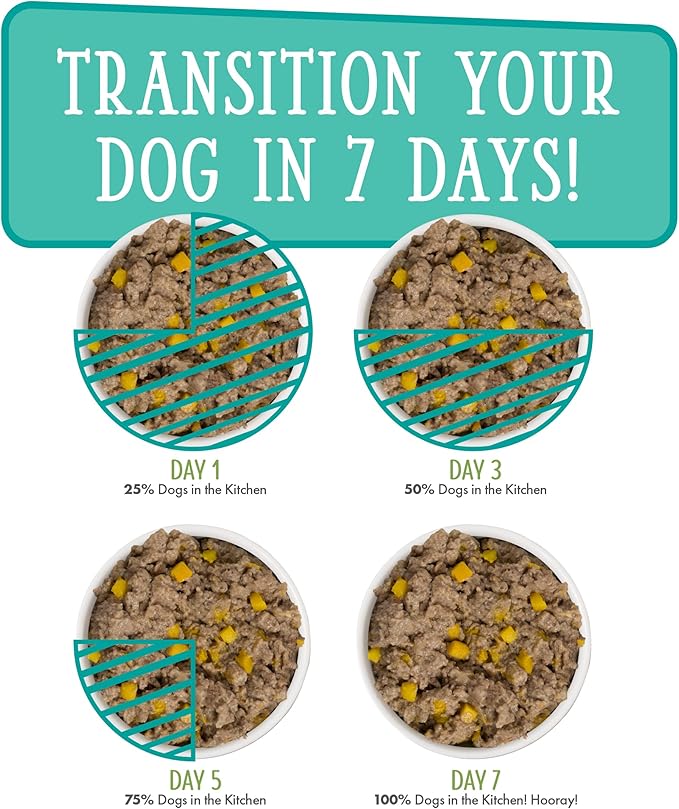 Weruva Dogs in The Kitchen, Variety Pack, Doggie Dinner Dance!, Wet Dog Food, 10oz Cans (Pack of 12)